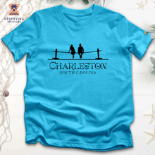 Load image into Gallery viewer, Chs Joggling Board Black Tri-Blend T-Shirt