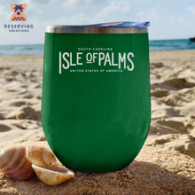 Load image into Gallery viewer, IOP Typography 12 oz Insulated Stemless Tumbler