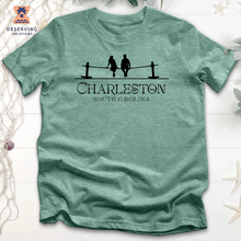 Load image into Gallery viewer, Charelston Bench Heathered Tee