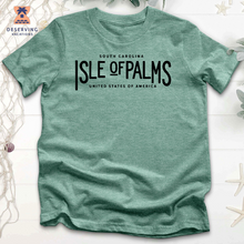 Load image into Gallery viewer, Iop Typography Heathered Tee