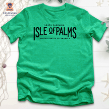 Load image into Gallery viewer, Iop Typography Heathered Tee