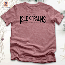 Load image into Gallery viewer, Iop Typography Heathered Tee