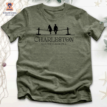 Load image into Gallery viewer, Charelston Bench Heathered Tee