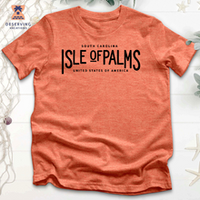 Load image into Gallery viewer, Iop Typography Heathered Tee