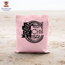 Load image into Gallery viewer, CHS Logo Fancy Black Tote Bag