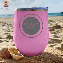 Load image into Gallery viewer, Charleston Circle 12 oz Insulated Stemless Tumbler