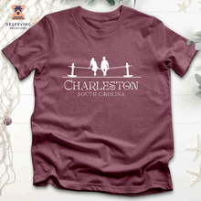 Load image into Gallery viewer, Chs Joggling Board White Tri-Blend T-Shirt