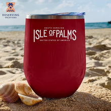 Load image into Gallery viewer, IOP Typography 12 oz Insulated Stemless Tumbler