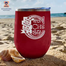 Load image into Gallery viewer, The Holy City 12 oz Insulated Stemless Tumbler
