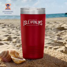 Load image into Gallery viewer, IOP Typography 20oz Stainless Steel Tumbler