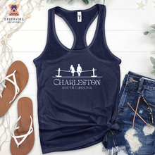 Load image into Gallery viewer, Chs Joggling Board White Tank Top