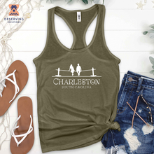 Load image into Gallery viewer, Chs Joggling Board White Tank Top