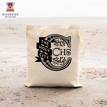 Load image into Gallery viewer, CHS Logo Fancy Black Tote Bag