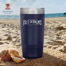 Load image into Gallery viewer, IOP Typography 20oz Stainless Steel Tumbler