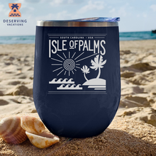 Load image into Gallery viewer, IOP Square Sunset 12 oz Insulated Stemless Tumbler