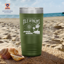 Load image into Gallery viewer, IOP Square Sunset 20oz Stainless Steel Tumbler