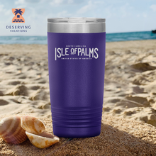 Load image into Gallery viewer, IOP Typography 20oz Stainless Steel Tumbler