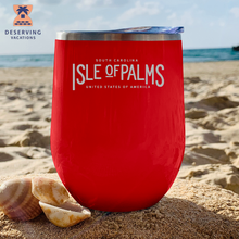 Load image into Gallery viewer, IOP Typography 12 oz Insulated Stemless Tumbler