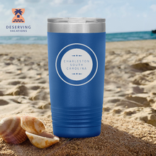 Load image into Gallery viewer, Charleston Circle 20oz Stainless Steel Tumbler