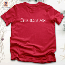 Load image into Gallery viewer, Chs Charleston Logotype White Tri-Blend T-Shirt