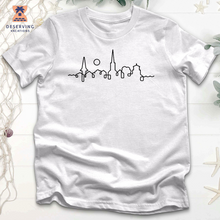 Load image into Gallery viewer, Charelston Skyline Heathered Tee