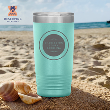 Load image into Gallery viewer, Charleston Circle 20oz Stainless Steel Tumbler