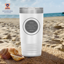 Load image into Gallery viewer, Charleston Circle 20oz Stainless Steel Tumbler