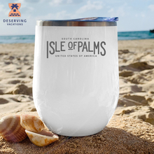 Load image into Gallery viewer, IOP Typography 12 oz Insulated Stemless Tumbler