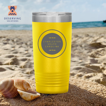 Load image into Gallery viewer, Charleston Circle 20oz Stainless Steel Tumbler