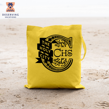 Load image into Gallery viewer, CHS Logo Fancy Black Tote Bag