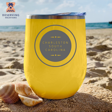 Load image into Gallery viewer, Charleston Circle 12 oz Insulated Stemless Tumbler