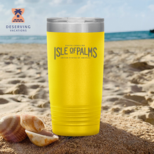 Load image into Gallery viewer, IOP Typography 20oz Stainless Steel Tumbler