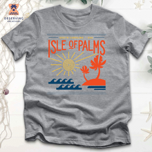 Load image into Gallery viewer, IOP Island Scene Logo Color Pocket Tri-Blend Tshirt
