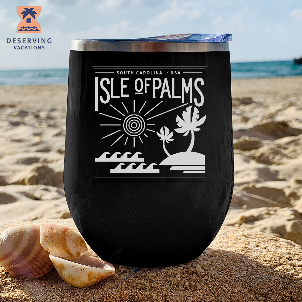 IOP Square Sunset 12 oz Insulated Stemless Tumbler