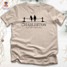 Load image into Gallery viewer, Charelston Bench Heathered Tee
