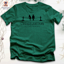 Load image into Gallery viewer, Charelston Bench Heathered Tee
