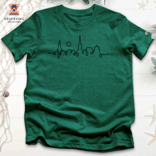 Load image into Gallery viewer, Charelston Skyline Heathered Tee
