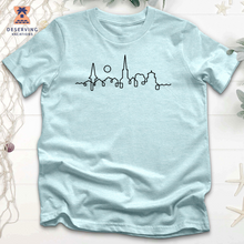 Load image into Gallery viewer, Charelston Skyline Heathered Tee
