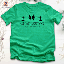 Load image into Gallery viewer, Charelston Bench Heathered Tee
