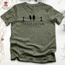 Load image into Gallery viewer, Charelston Bench Heathered Tee
