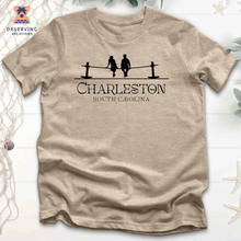 Load image into Gallery viewer, Charelston Bench Heathered Tee
