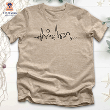 Load image into Gallery viewer, Charelston Skyline Heathered Tee
