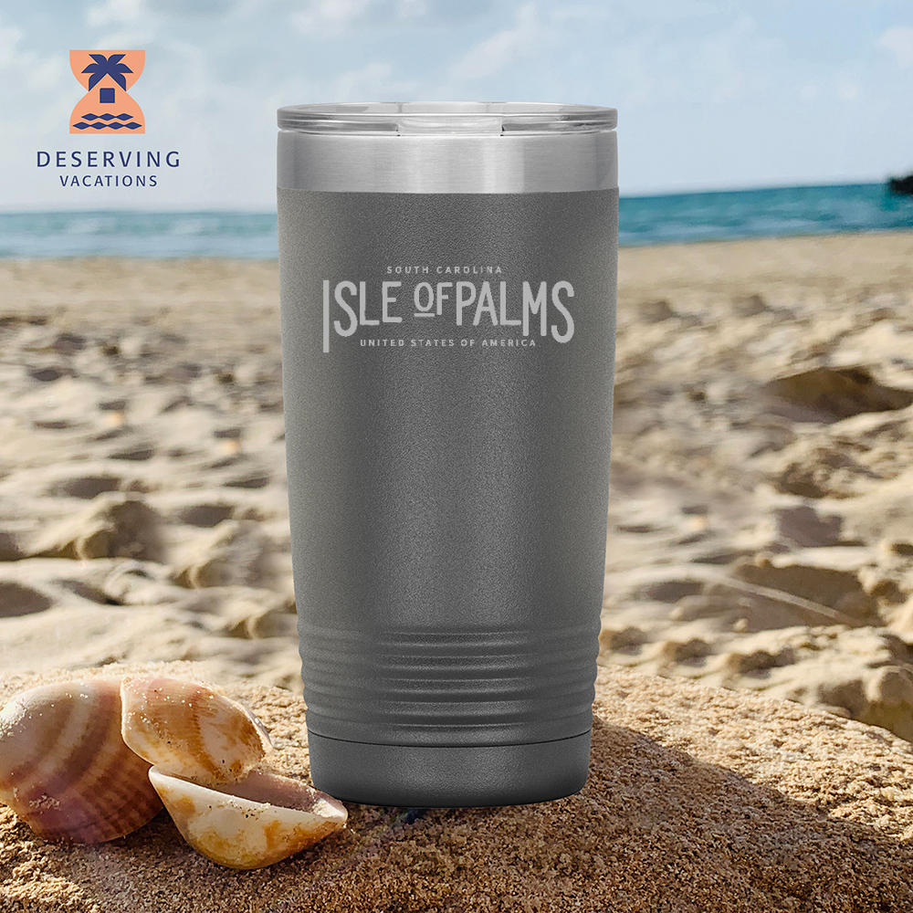 IOP Typography 20oz Stainless Steel Tumbler