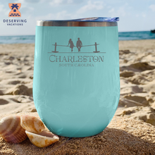 Load image into Gallery viewer, CHS Bench 12 oz Insulated Stemless Tumbler
