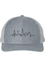 Load image into Gallery viewer, CHS Skyline Richardson Snapback Trucker Cap
