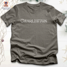 Load image into Gallery viewer, Chs Charleston Logotype White Tri-Blend T-Shirt
