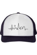 Load image into Gallery viewer, CHS Skyline Richardson Snapback Trucker Cap
