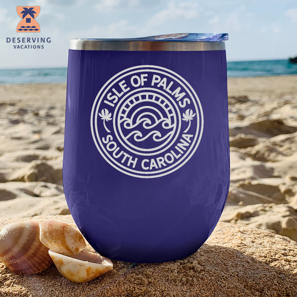 IOP Circle Sunset 12 oz Insulated Stemless Tumbler