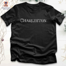 Load image into Gallery viewer, Chs Charleston Logotype White Tri-Blend T-Shirt
