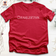 Load image into Gallery viewer, Chs Charleston Logotype White Tri-Blend T-Shirt
